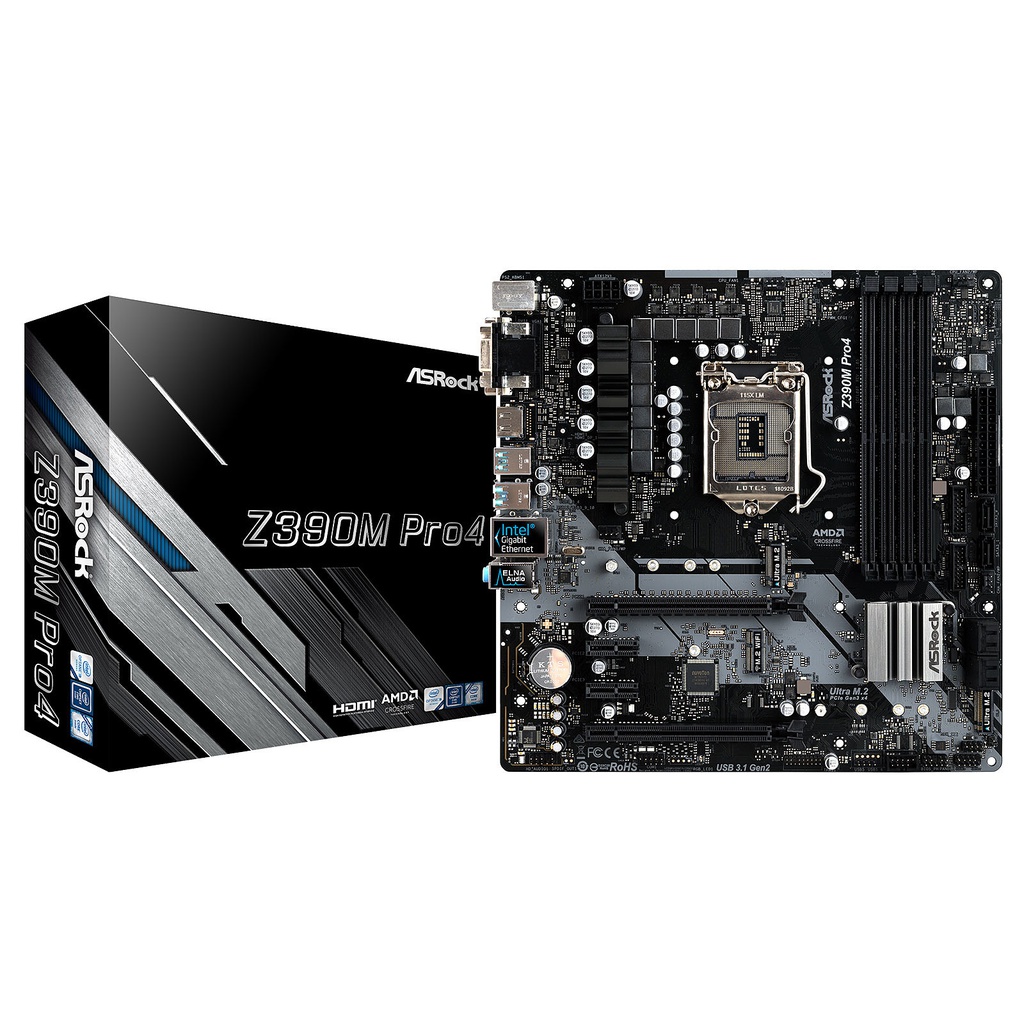 Asrock Carte Mere Z390 Pro4