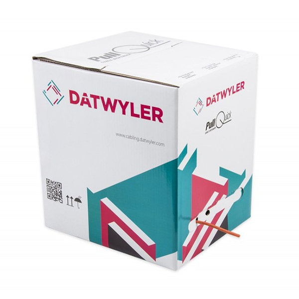 Datwyler Bobine Cable Reseau Cu662 4P Awg23 Cat 6E 305M
