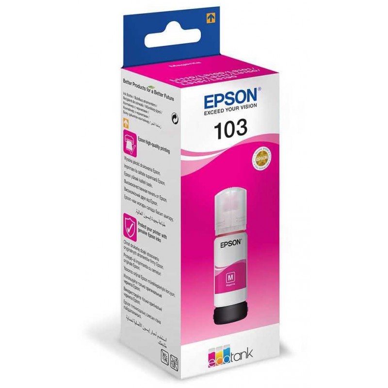 Euro Encre 103 Bouteille D'encre 1 pièce(s) Magenta Compatible Epson