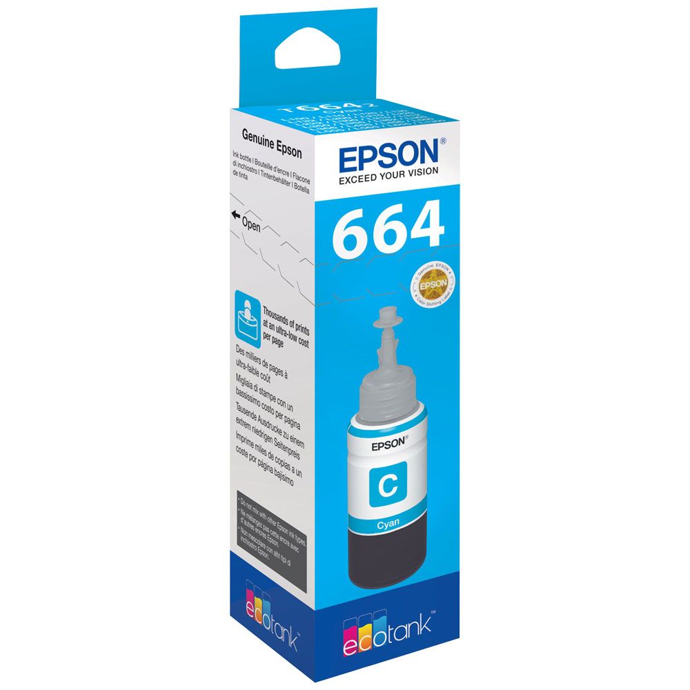Euro Encre T6642 Bleu Compatible Epson