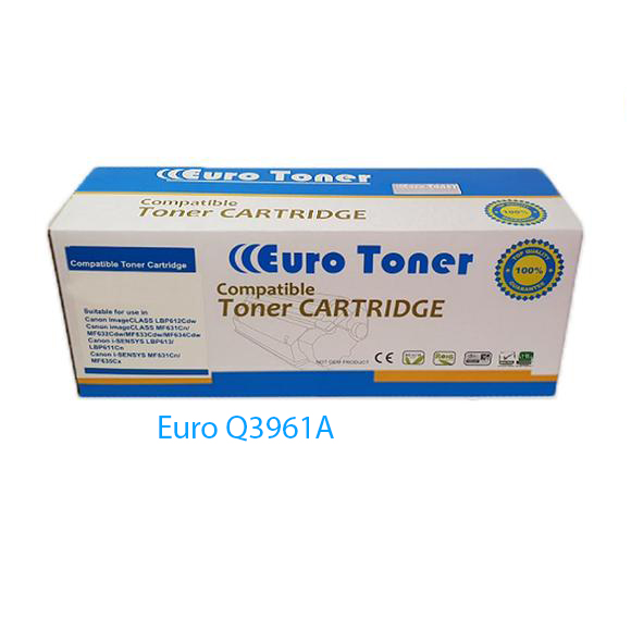 Euro Toner Q3961A Blue Compatible Hp