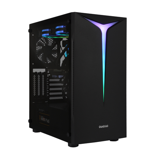 GAMDIAS ARGUS E2 ELITE unité centrale Midi Tower Noir