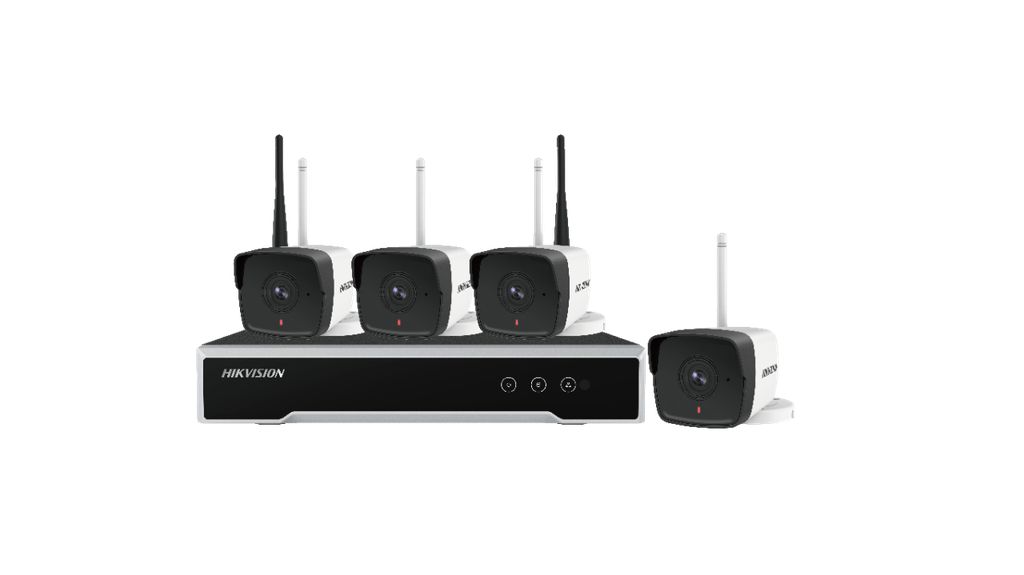 Hikvision Pack Camera wifi (kit wifi 4cam)Nk42W0H-1T(Wd) wi-fi kit