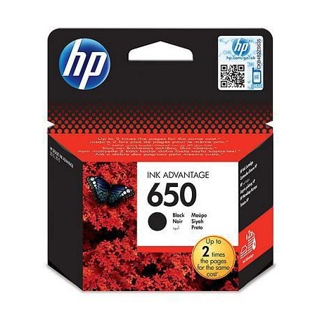 Hp Cartouche  650 Noir
