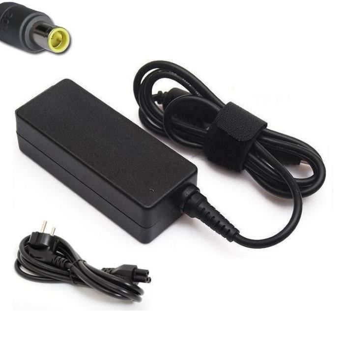 Lenovo Chargeur Rond 20V (Reconditionné)