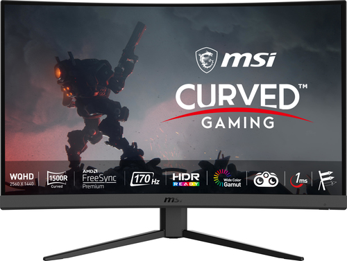 MSI Ecran Optix G32CQ4 80 cm (31.5&quot;) 2560 x 1440 pixels Quad HD LCD Noir