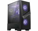 MSI MAG Forge 100M Midi Tower Noir, Transparent