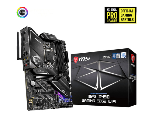 MSI MPG Z490 GAMING EDGE WIFI carte mère Intel Z490 LGA 1200 ATX