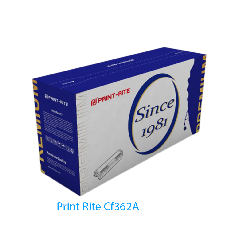 Print Rite Toner PR-CF362A Yellow Compatible Hp