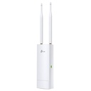 TP-Link EAP110-Outdoor 300 Mbit/s Blanc Connexion Ethernet, supportant l'alimentation via ce port (PoE)