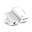TP-Link TL-WPA4220 CPL KIT 300 Mbit/s Ethernet/LAN Wifi Blanc 2 pièce(s)