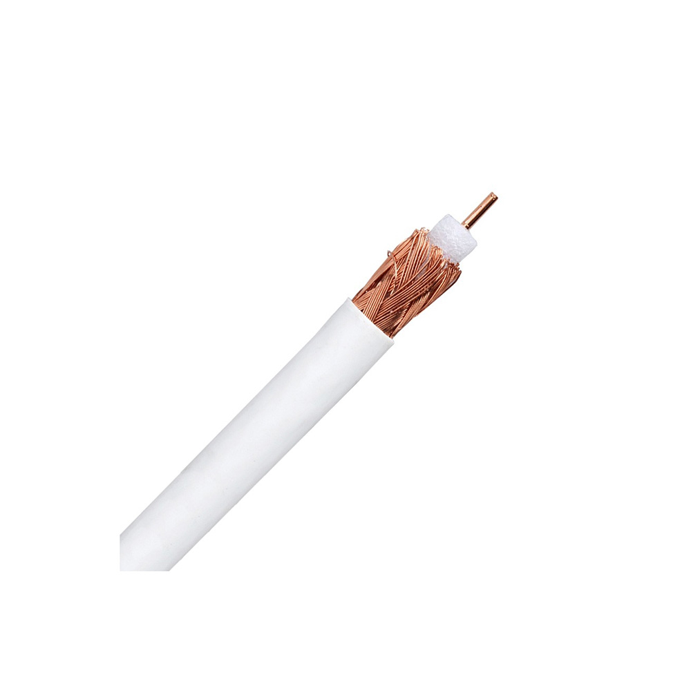 W-D-Link Bobine 100m Cable Camera Coaxial Kx7-Dc-Jacket