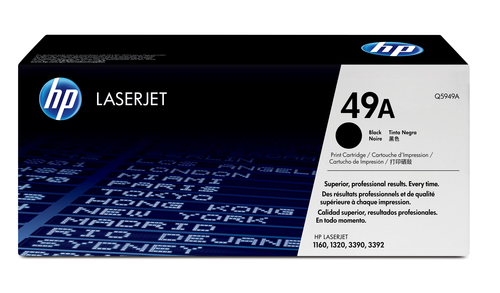 HP 49A toner LaserJet noir authentique