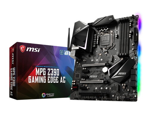 MSI MPG Z390 GAMING EDGE AC carte mère Intel Z390 LGA 1151 (Emplacement H4) ATX