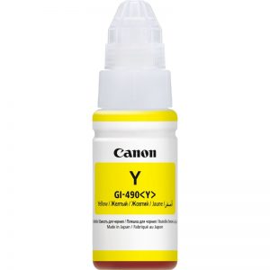 Canon Bouteille D'encre GI-490 Jaune