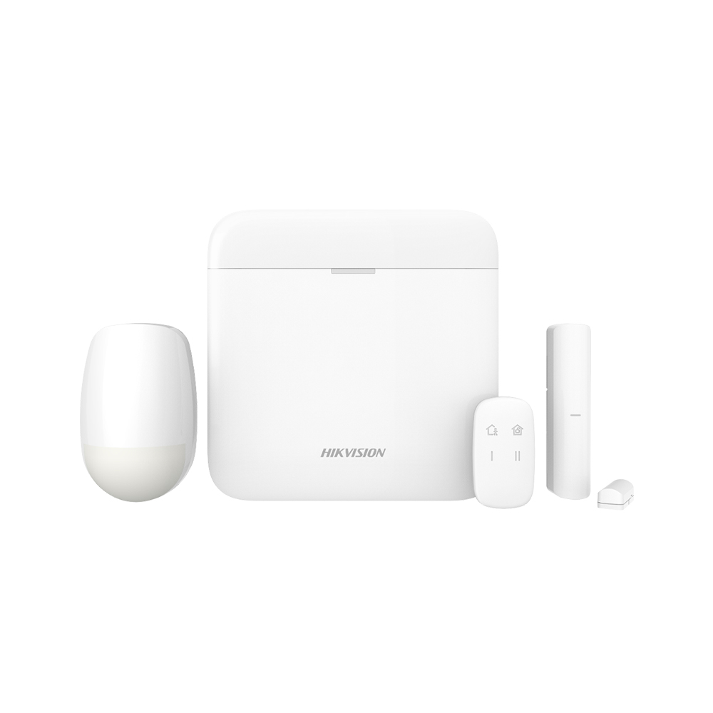 Hikvision Système Alarme Anti Intrusion Sans Fils DS-PWA64-KIT-WB