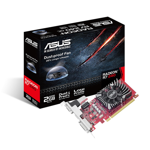 ASUS R7240-2GD5-L AMD Radeon R7 240 2 Go GDDR5