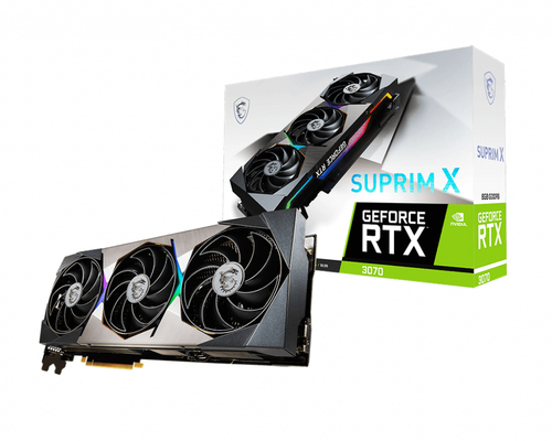 MSI RTX 3070 SUPRIM X 8G LHR carte graphique NVIDIA GeForce RTX 3070 8 Go GDDR6