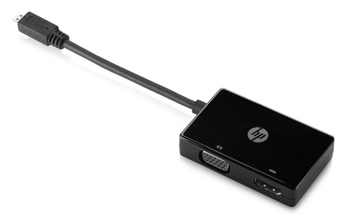HP Adaptateur micro HDMI vers HDMI/VGA
