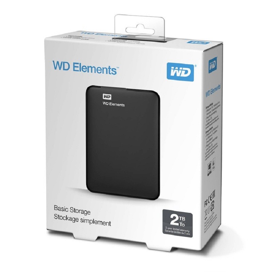 Western Digital Disque Dur Externe (HDD) 2 To