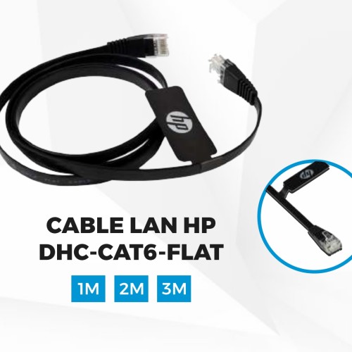 Hp Cable Reseau 1M DHC-CAT6-FLAT