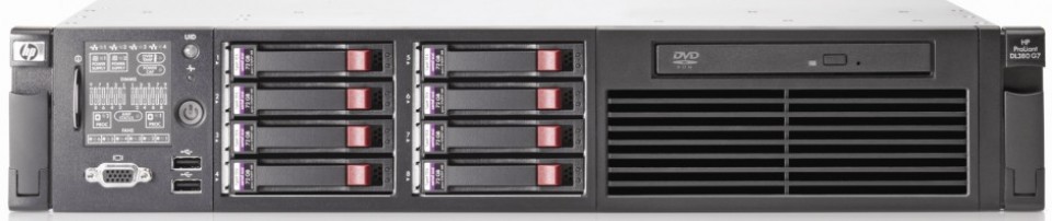 Hp Serveur ProLiant Rackable DL380 Xeon 2 X E5603 16Go 3*300 SAS g7 (Reconditionné)