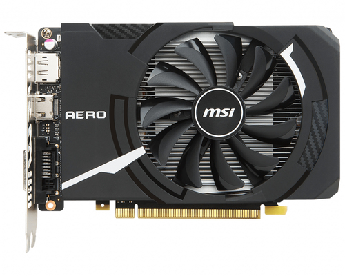 MSI GeForce GTX 1050 TI AERO ITX 4G OCV1 NVIDIA 4 Go GDDR5