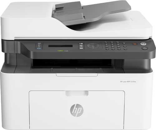 HP Imprimante Laser multifonction 137fnw, Impression, copie, scan, fax