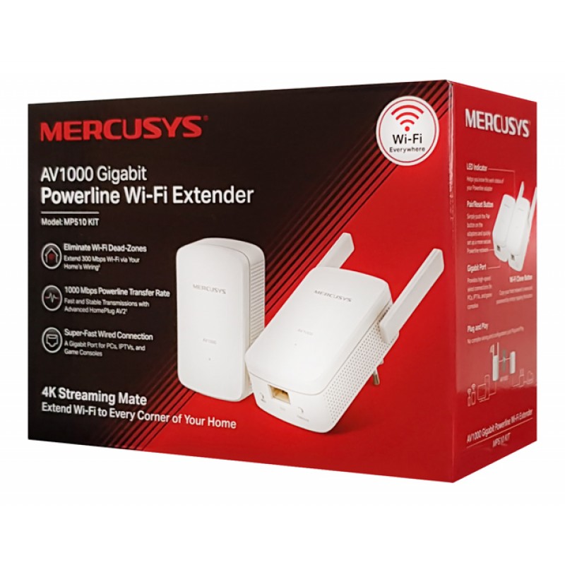 Mercusys CPL MP510 KIT av1000 Giga WIFI