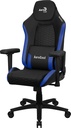 Aerocool CROWNBB Siège pour jeu vidéo Siège de jeu universel Siège rembourré Noir, Bleu