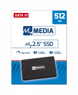Verbatim My2.5&quot; Disque SSD 2.5&quot; 512 Go Série ATA III