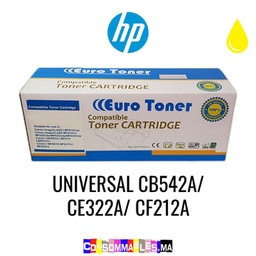 [6951429717328] Euro Toner UNIVERSAL CB542A/ CE322A/ CF212A JAUNE