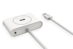 [20283] Ugreen 20283 hub &amp; concentrateur Blanc