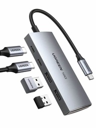 [30758] UGREEN Type C To 3xUsb + 3xType C Adapter 10G