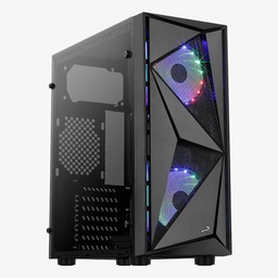 [GLIDER COSMO-G-BK-V1] Aerocool Glider Tempered Glass Noir