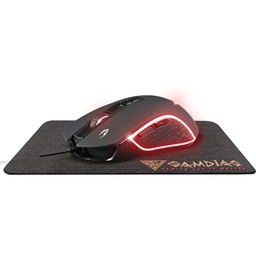 [ZEUSE3NYXE1] GAMDIAS ZEUS E3 + NYX E1 souris Droitier USB Type-A Optique 3600 DPI