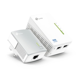 [TL-WPA4220 KIT V4] TP-Link TL-WPA4220 CPL KIT 300 Mbit/s Ethernet/LAN Wifi Blanc 2 pièce(s)