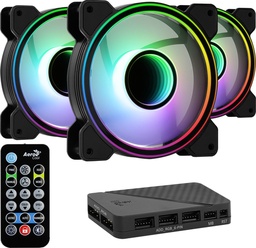 [MIRAGE12PRO] Aerocool Mirage 12 ARGB Pro Boitier PC Ventilateur 12 cm Noir