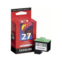 [LEX-CART-27-CL] Lexmark Cartouche 27 Couleur
