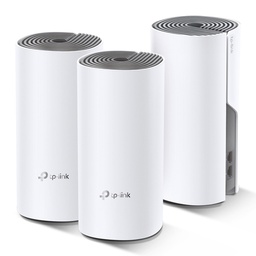 [DECO E4(3-PACK)] TP-Link Deco E4 (3-pack) Bi-bande (2,4 GHz / 5 GHz) Wi-Fi 5 (802.11ac) Blanc, Gris 2 Interne